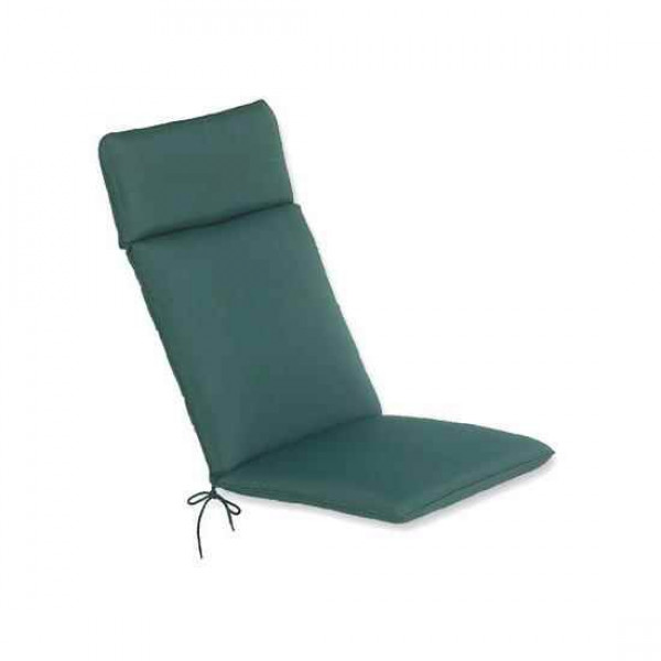Buy 2 x The CC Collection Garden Cushions Recliner Cushion Green Online - Garden Furniture