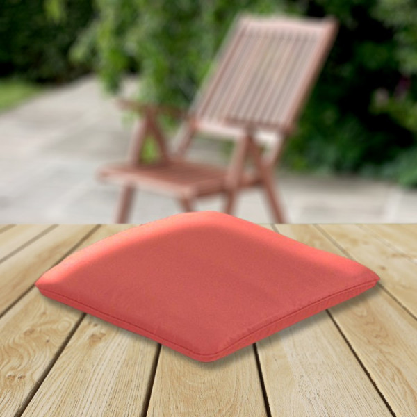 Buy 1 x The CC Collection Garden Armchair Cushion Terracotta Online - Garden Furniture