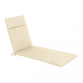 The Cc Collection Garden Lounger Cushion Natural X 1