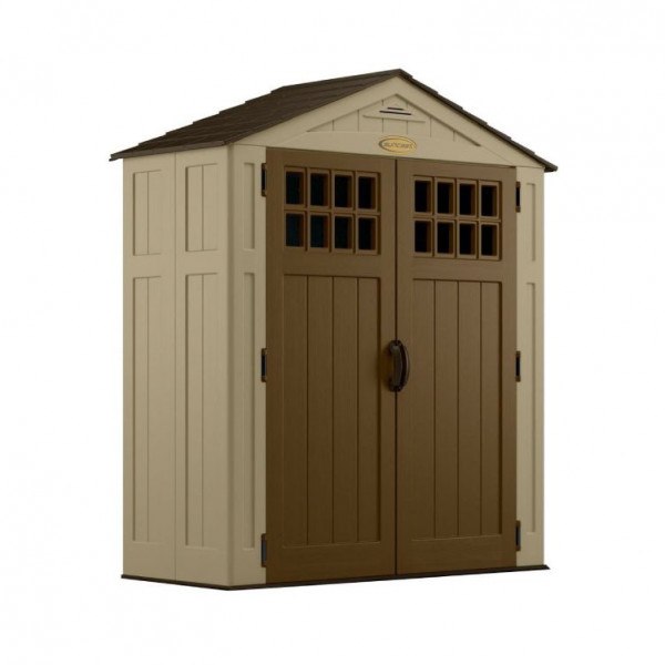 Buy Suncast Adlington Five Plastic Storage Shed Adlington Five Model Online - Garden Furniture