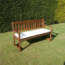 Billyoh 3 Seat Bench Cushion Natural 3 Seat Bench Cushion Natural