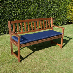 Billyoh 3 Seat Bench Cushion Navy 3 Seat Bench Cushion Navy