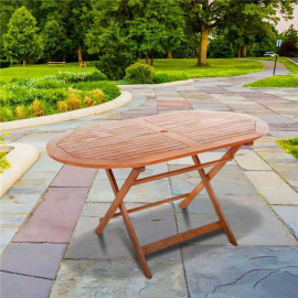 Billyoh Windsor Garden Table 1.4m Oval Folding 1.4 Oval Folding Table