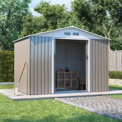 9 X 6 Billyoh Boxer Apex Metal Shed Grey