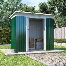 7 X 5 Billyoh Boxer Pent Metal Shed Green