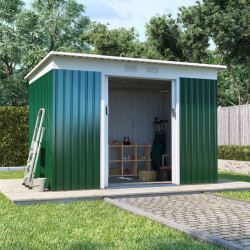 9 X 7 Billyoh Boxer Pent Metal Shed Green