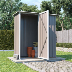 5 X 3 Billyoh Combo Pent Metal Shed Grey