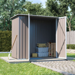 7 X 5 Billyoh Combo Pent Metal Shed Grey