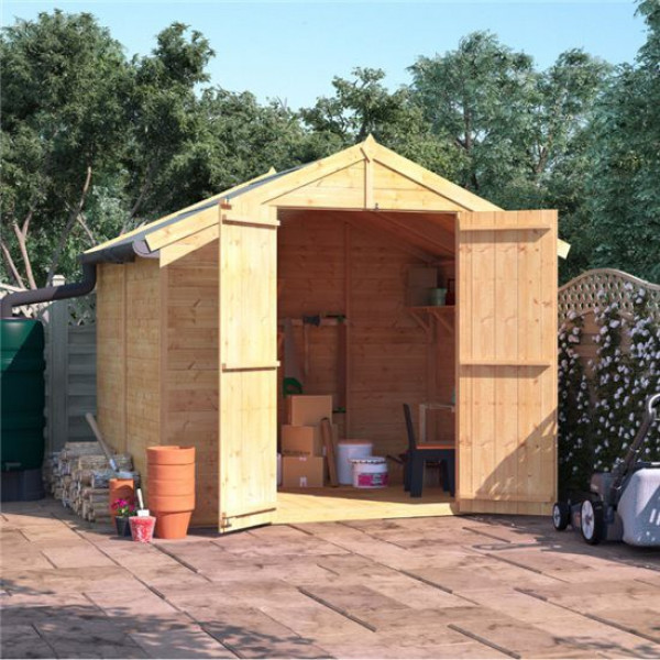 Buy 6' x 8' BillyOh Master Tongue and Groove Apex Shed Windowless Online - Garden Furniture