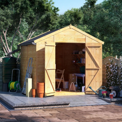 8 X 8 Billyoh Expert Tongue and Groove Apex Workshop Windowless
