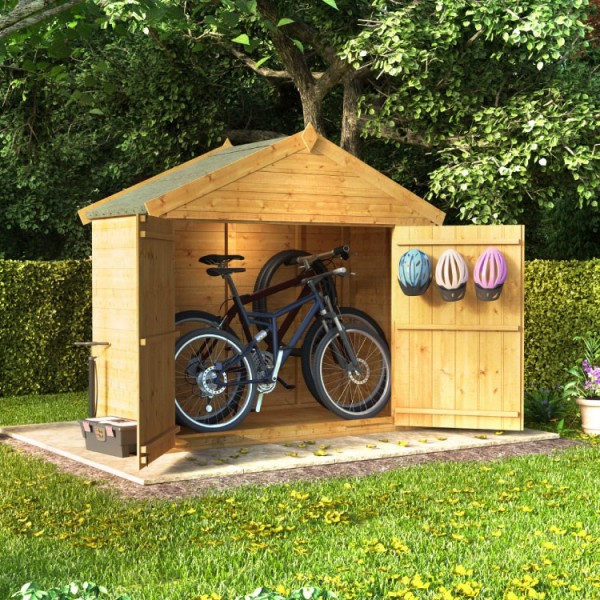 Buy BillyOh Mini Master Tongue and Groove Apex Bike Store PT 3x6 T&G Apex Store Online - Garden Furniture