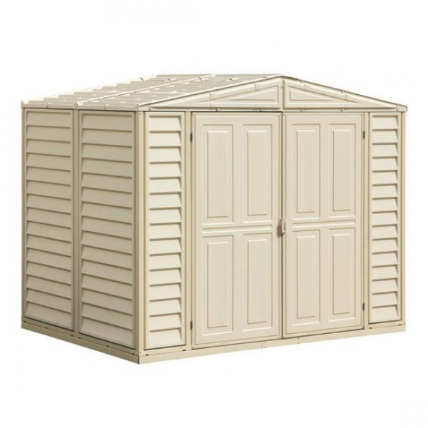 Buy BillyOh WoodBridge Plastic Shed Inc Foundation Kit 8x6 Ivory Online - Garden Furniture