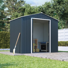 6 X 4 Billyoh Partner Top Shed Apex Roof Metal Shed Anthracite