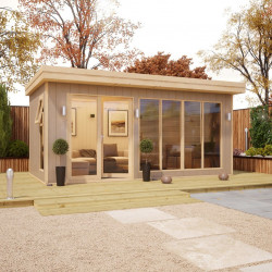 16 X 8 Evolution Insulated Composite Offset Door Garden Office