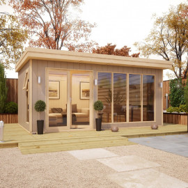 16 X 10 Evolution Insulated Composite Offset Door Garden Office