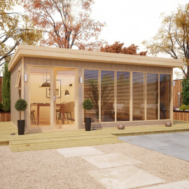 18 X 12 Evolution Insulated Composite Offset Door Garden Office