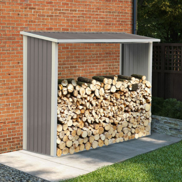 Buy BillyOh Metal Log Store Garden Storage Shed 8x3 Warm Grey Online - Garden Furniture Buy BillyOh Metal Log Store Garden Storage Shed 8x3 Warm Grey Online - Garden Furniture