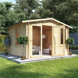 3.5m X 3.0m Billyoh Sportsman Log Cabin 19