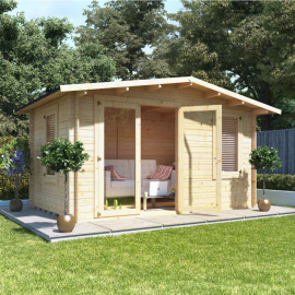 4.0mx3.0m Billyoh Montana Log Cabin 28
