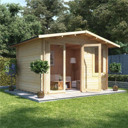 3.5 X 3.0 Billyoh Lodge Log Cabin 19