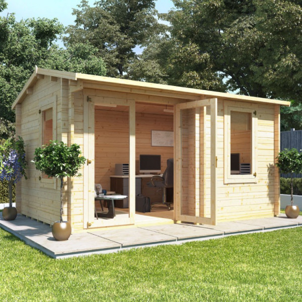 Buy 4.0m x 3.0m BillyOh Seattle Home Office 44 Online - Garden Houses & Buildings