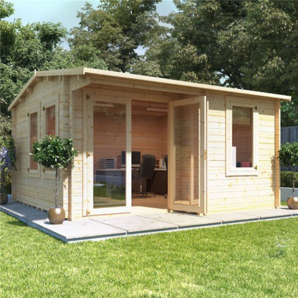 Buy 4.0m x 4.0m BillyOh Seattle Home Office 35 Online - Garden Houses & Buildings