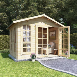 8 X 10 Billyoh Miller Log Cabin Summerhouse 19