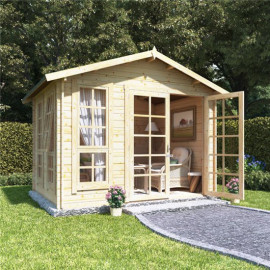 8 X 10 Billyoh Miller Log Cabin Summerhouse 28