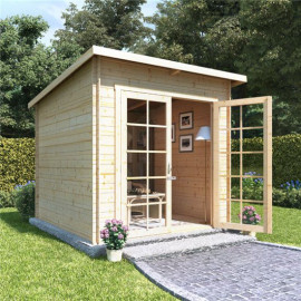 8 X 8 Billyoh Skinner Log Cabin Summerhouse 19