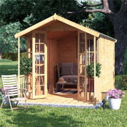 Billyoh Lily Tongue and Groove Apex Summerhouse 12x6 T&g Apex Summerhouse