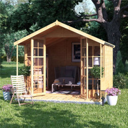 Billyoh Lily Tongue and Groove Apex Summerhouse 10x8 T&g Apex Summerhouse