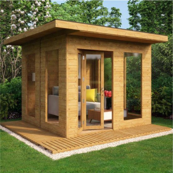 Buy Grandmaster Contemporary Summerhouse 10x10 10x10 Online - Garden Houses & Buildings