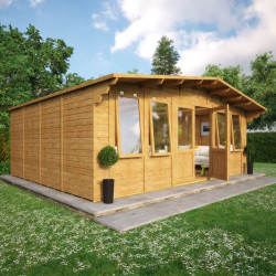 Grandmaster Alpine Cabin Summerhouse 20x16 Plain Side