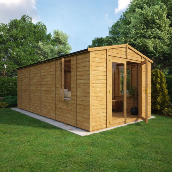 Buy Duke Grandmaster Summerhouse 20 x 10 Online - Garden Houses & Buildings