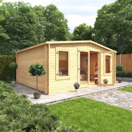5.1m X 4.2m Billyoh Canton Log Cabin 44