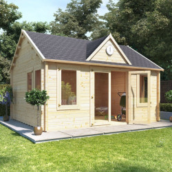 5.0m X 4.0m Billyoh Village Hall Log Cabin 70