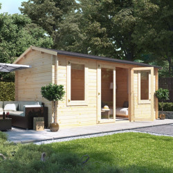 5.0m X 2.5m Billyoh Dorset Log Cabin 28,35,44