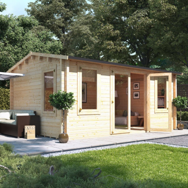 Buy 5.0m x 3.5m BillyOh Dorset Log Cabin 70 Online - Garden Houses & Buildings Buy 5.0m x 3.5m BillyOh Dorset Log Cabin 70 Online - Garden Houses & Buildings