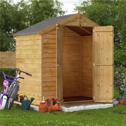4 X 6 Billyoh Keeper Overlap Apex Shed Windowless