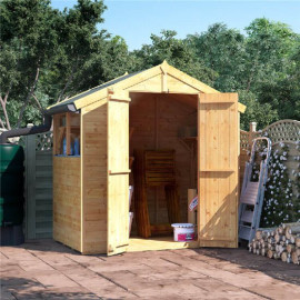 4 X 6 Billyoh Master Tongue and Groove Apex Shed Windowed