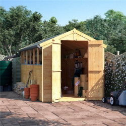 12 X 6 Billyoh Master Tongue and Groove Apex Shed Windowed