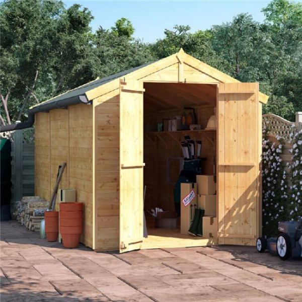 Buy 12' x 6' BillyOh Master Tongue and Groove Apex Shed Windowless Online - Sheds