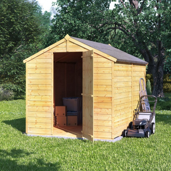 Buy 8' x 6' BillyOh Storer Overlap Shed Online - Sheds