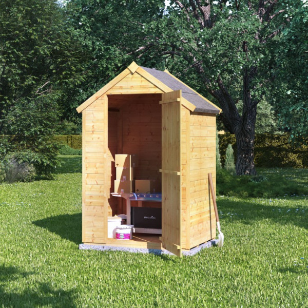 Buy 3' x 4' BillyOh Storer Tongue and Groove Apex Shed Online - Sheds
