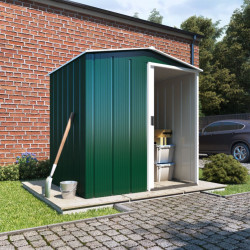 5 X 4 Billyoh Partner Mini Refurbished Shed 5 X 4 Metal Shed Including Assembly Green