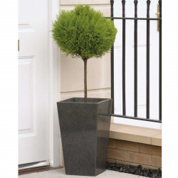 Granite Tall Tapered Planter (set of 2)