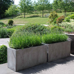 Fresco Large Rectangle Garden Planter (set of 2)