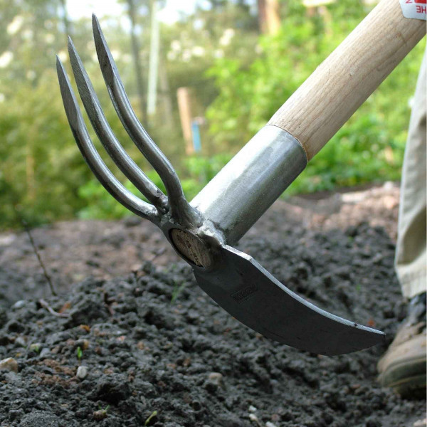 Buy Sneeboer Long Handled Fork And Mattock Online - Plant Care & Earth
