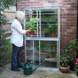 Superior Lean to Double Mini Greenhouse