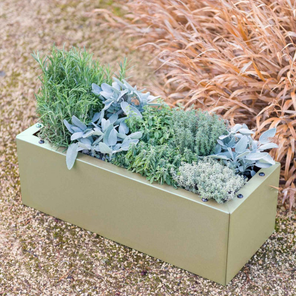 Buy Harrod Trough Metal Planters Heritage Green Online - Flower Pots & Stands Buy Harrod Trough Metal Planters Heritage Green Online - Flower Pots & Stands